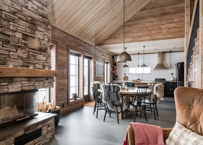 Luxurious Cottage With Sauna Overlooking Mountains