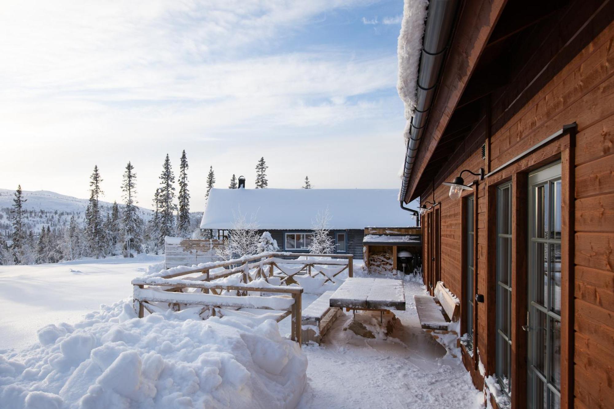 Luxurious With Sauna Overlooking Mountains Villa Vemdalsskalet